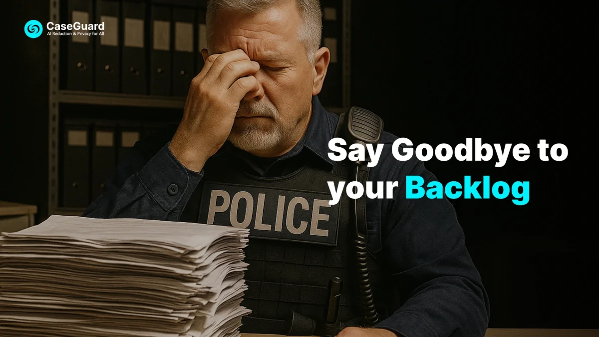 Drowning in Paperwork? How Digital Evidence Management Saves Time for Law Enforcement