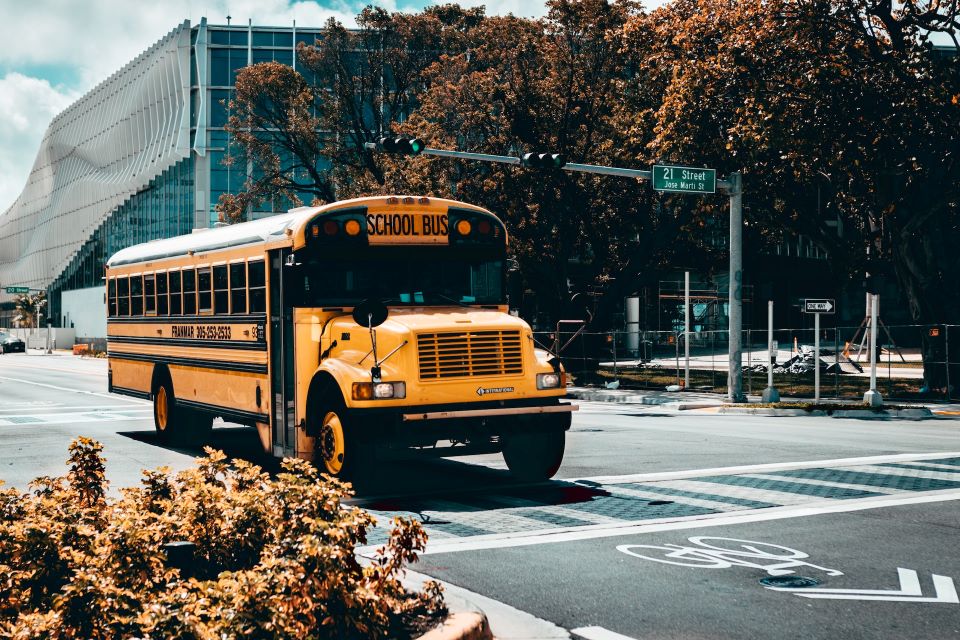 School busses with security camera or video security systems can put student privacy at risk.