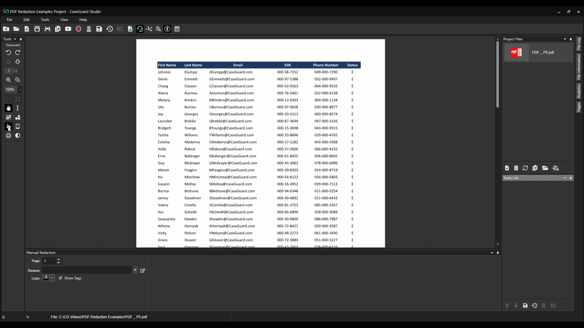 CaseGuard PDF manual