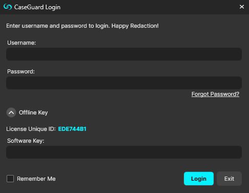 caseguard-offline-key-login