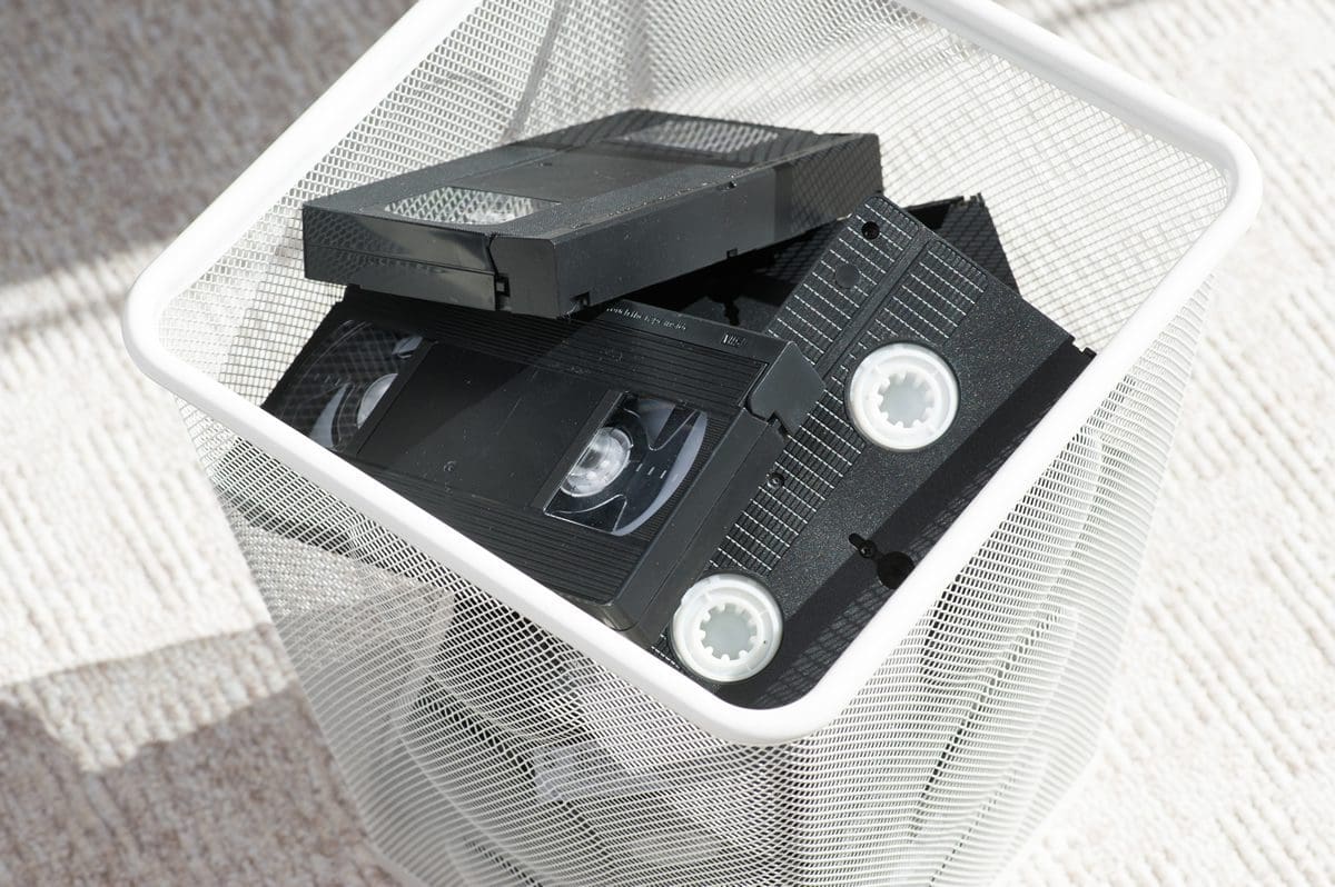 Digital evidence on VHS tapes Digital evidence on VHS tapes