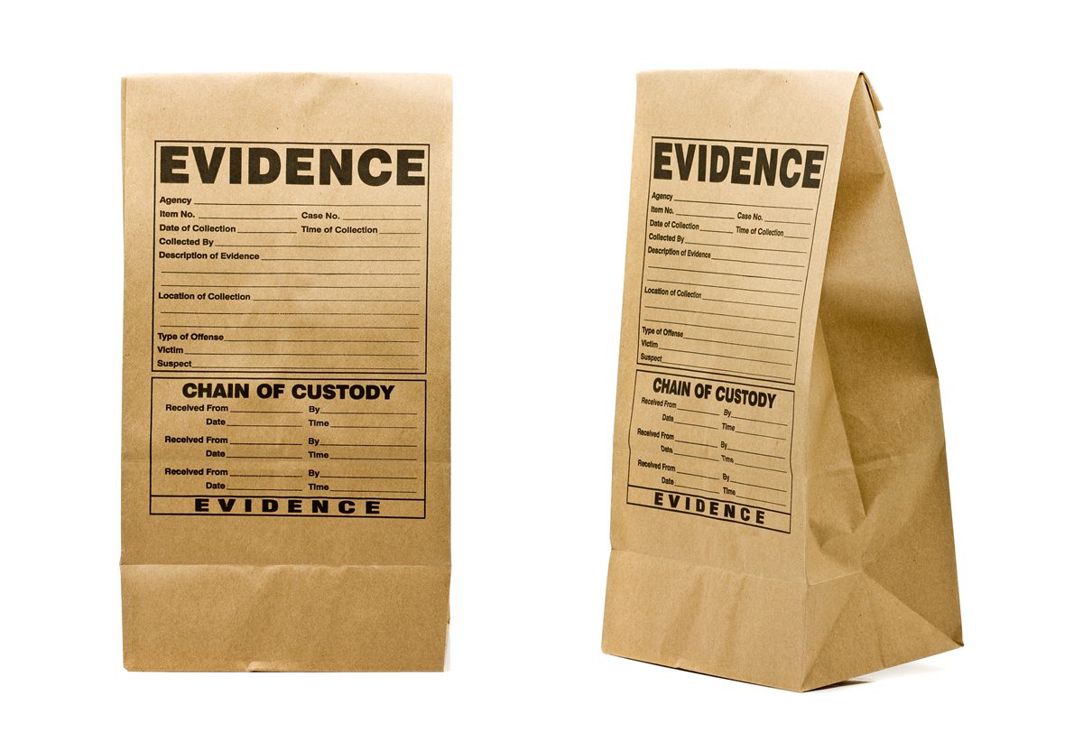 Packaging and labeling evidence