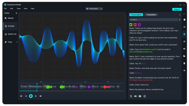 AI Transcription and Translation