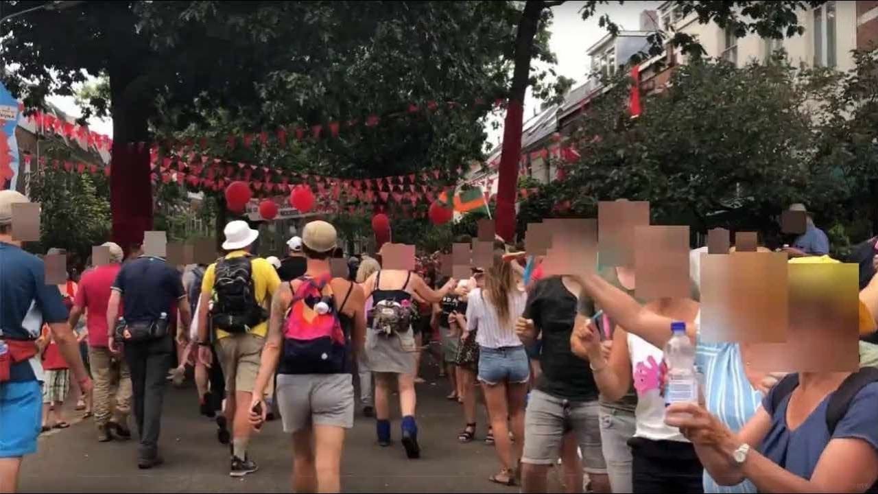 Caseguard Automatic Face Redaction In A Huge Crowd