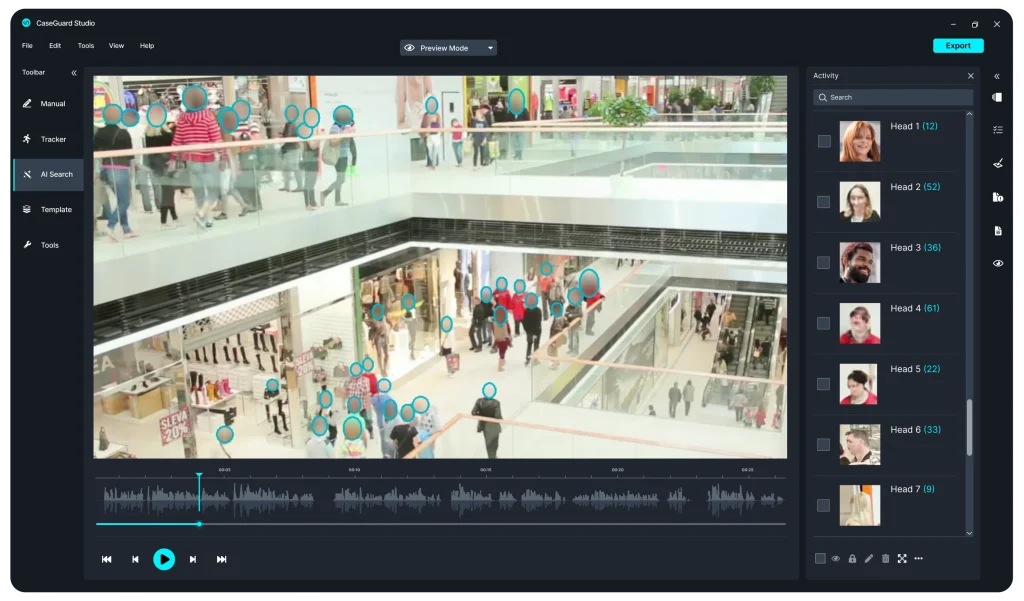 CaseGuard’s easy to use FOIA redaction software