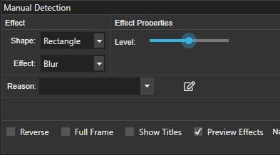 CaseGuard Manual Redaction Options