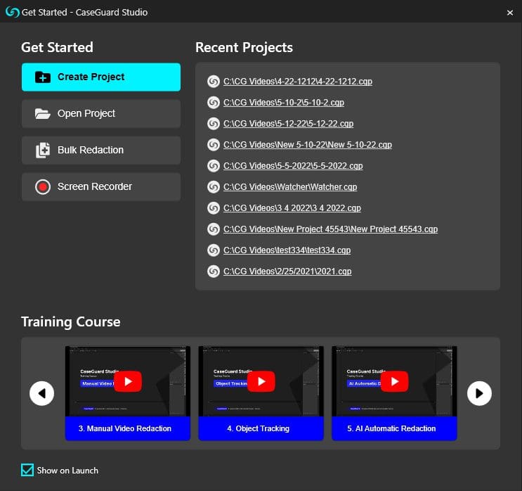 caseguard-get-started-menu