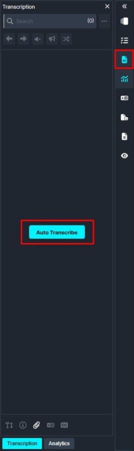 Auto transcribe audio with CaseGuard Studio.