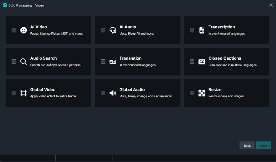 Bulk Processing Video 9.4