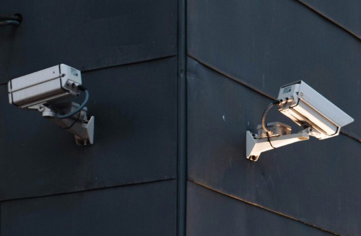 CCTV cameras facing different angles