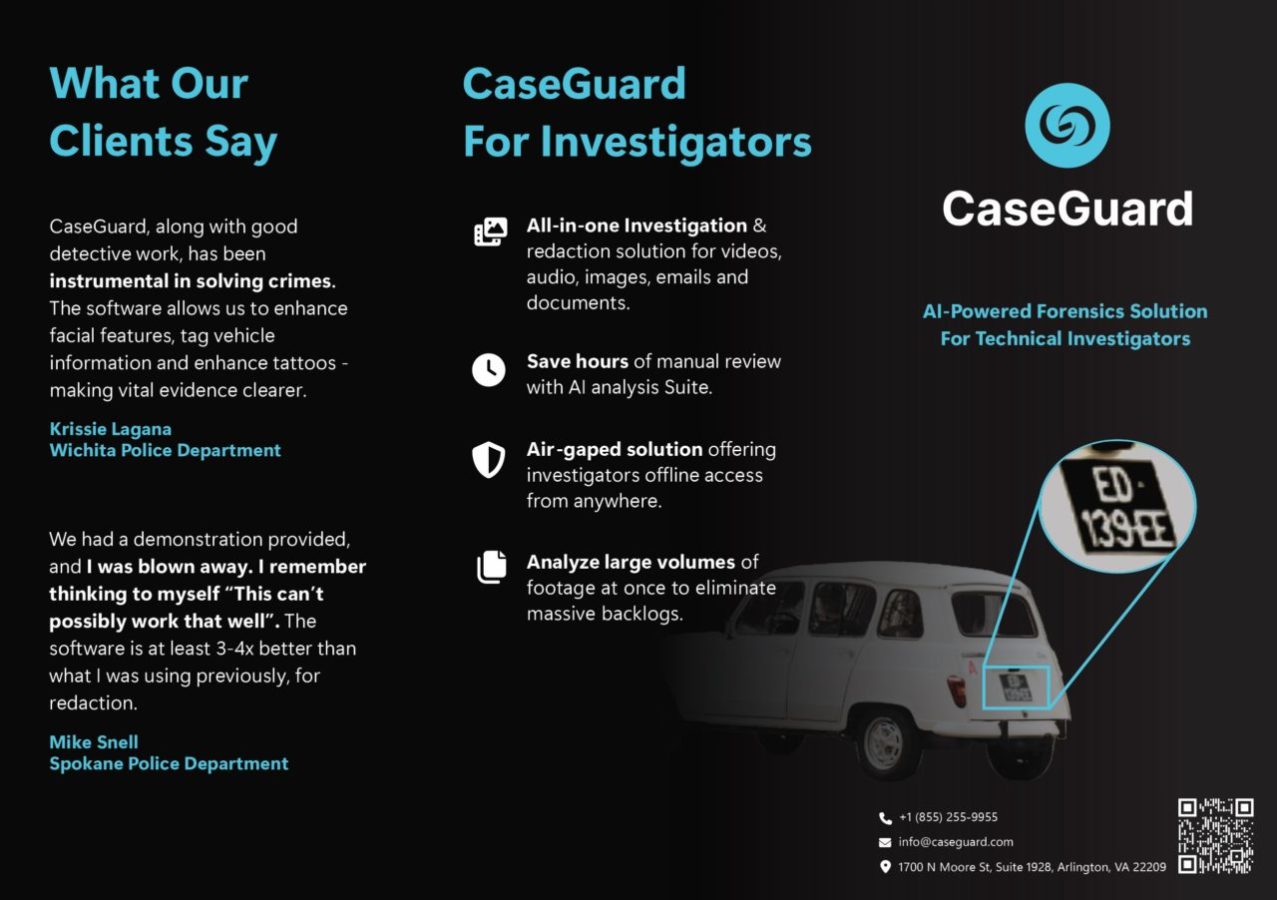 CaseGuard Investigation Brochure