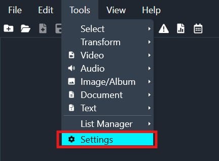 access-settings-menu