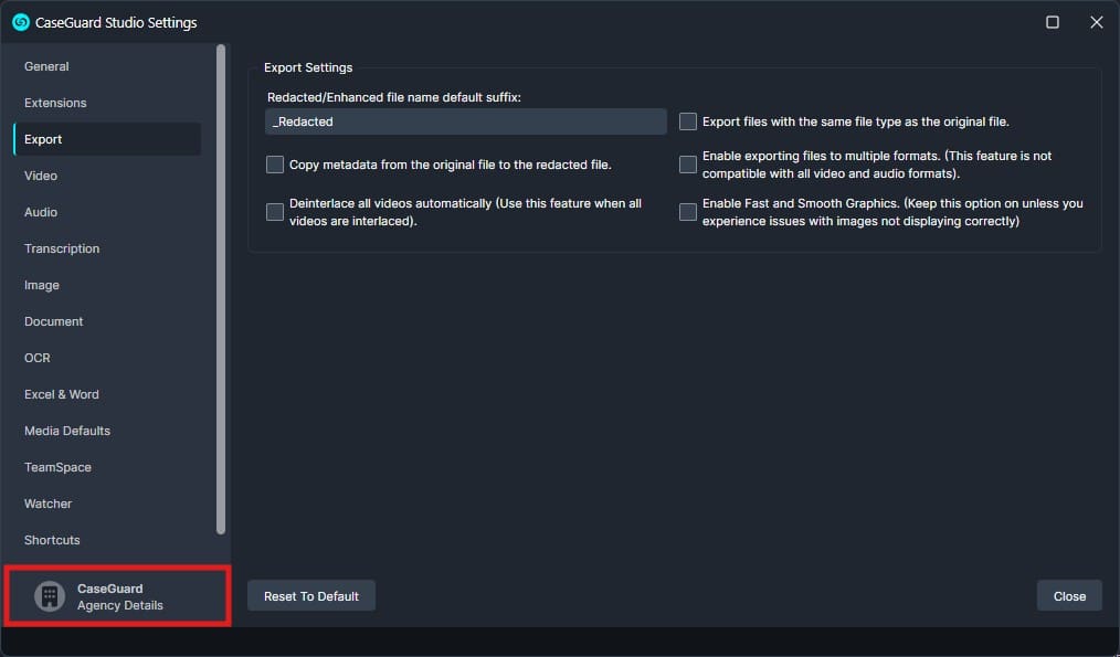 agency-details-settings | CaseGuard agency-details-settings