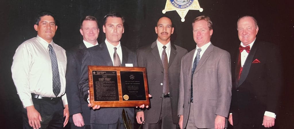 Gary & Homicide Unit Detectives receiving a Unit Commendation Award for outstanding achievement December 7th,  2007