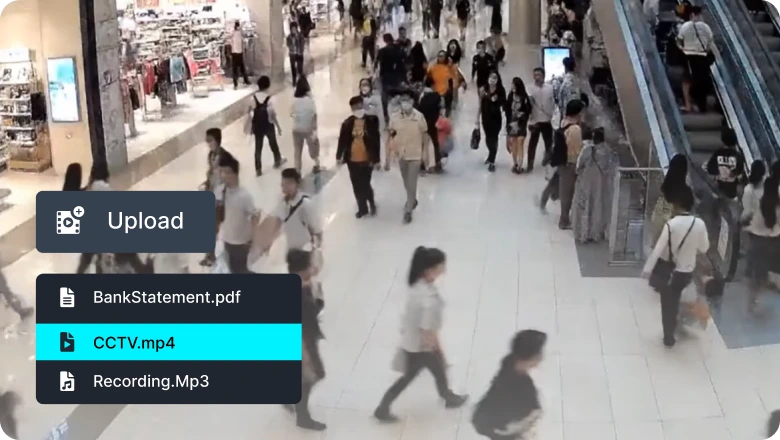 Redact thousands of CCTV videos, calls, and emails everyday with ease.