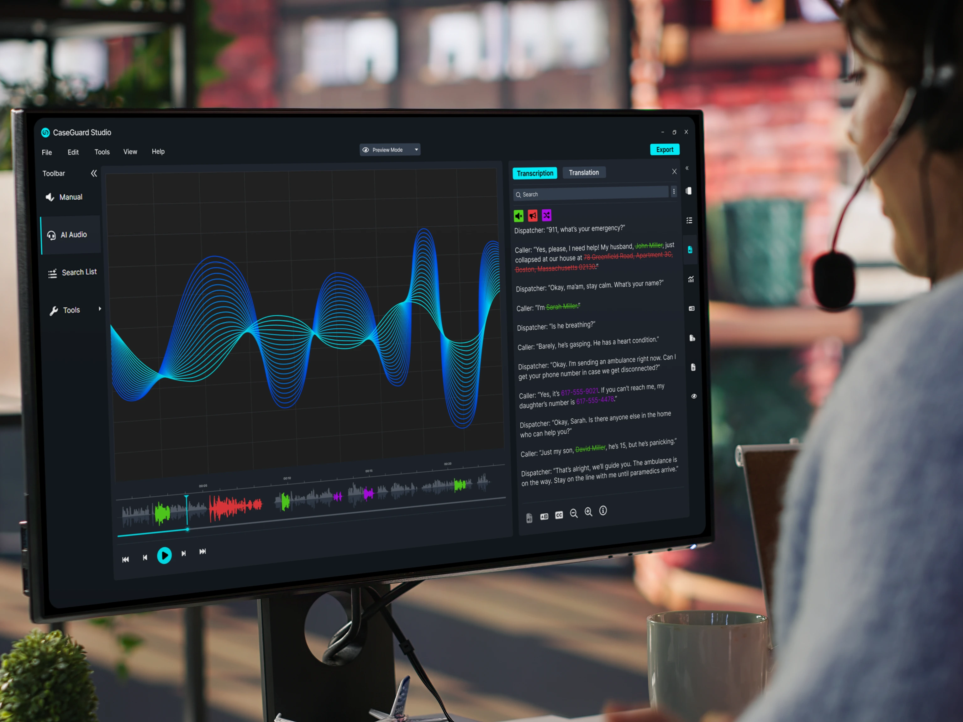 redaction crisis centers