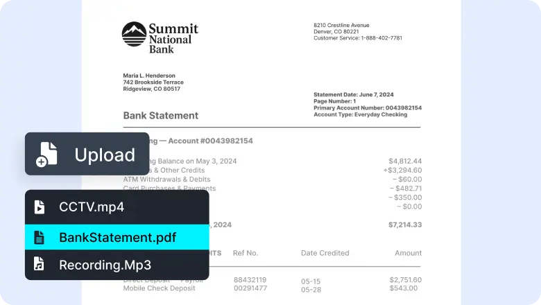 Redact thousands of financial files everyday with ease.